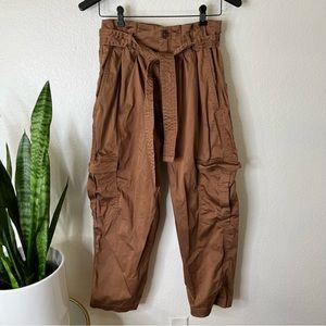 Zara Brown Cargo Pants